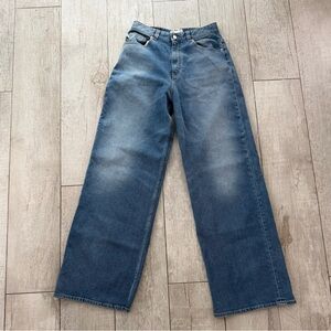 Fiorucci Billy Sailor Pant Light Vintage Wide Leg Jeans Women’s Size 30 EUC